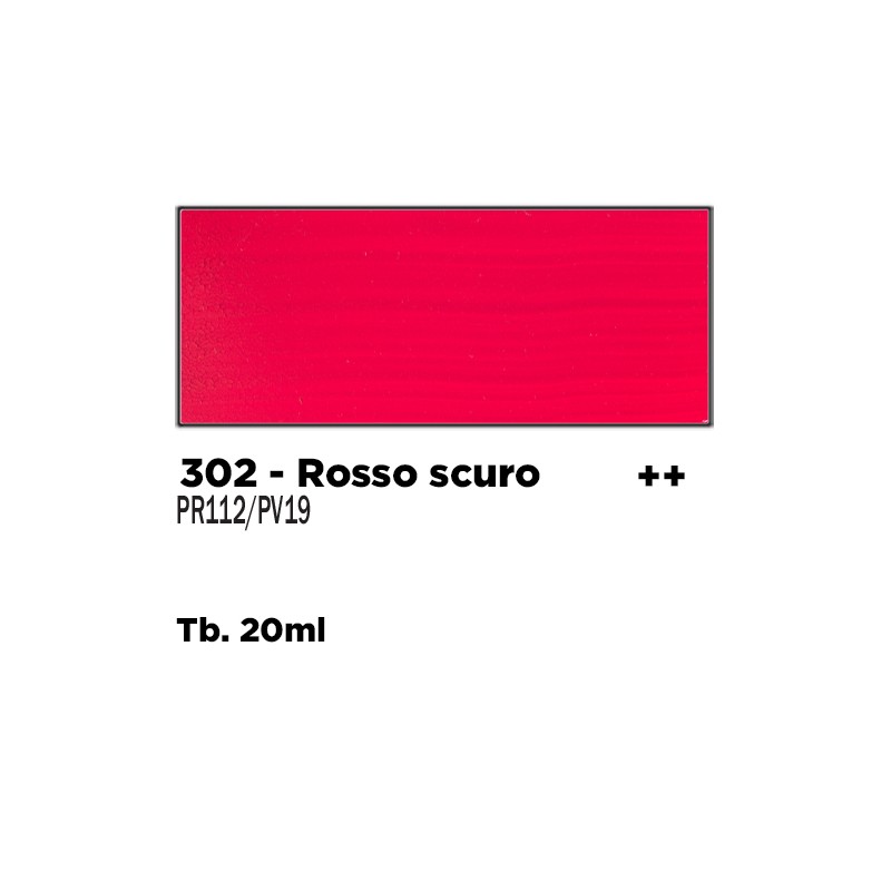 302 - Talens Gouache Extra Fine Rosso Scuro