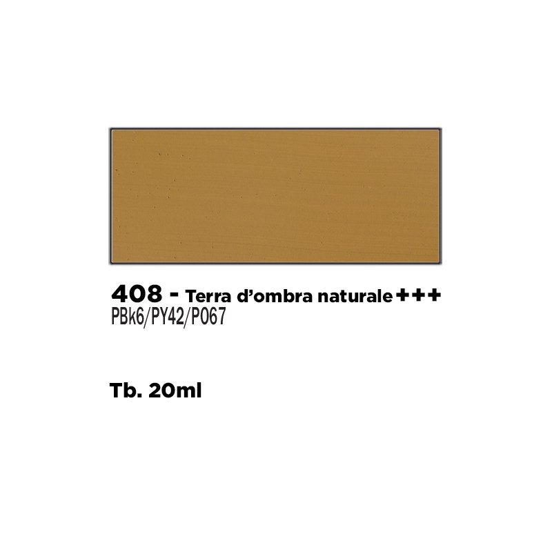 408 - Talens Gouache Extra Fine Terra D'Ombra Naturale