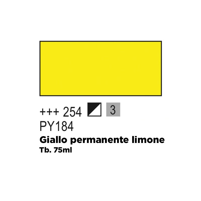 254 - Talens Amsterdam Expert Giallo Permanente Limone