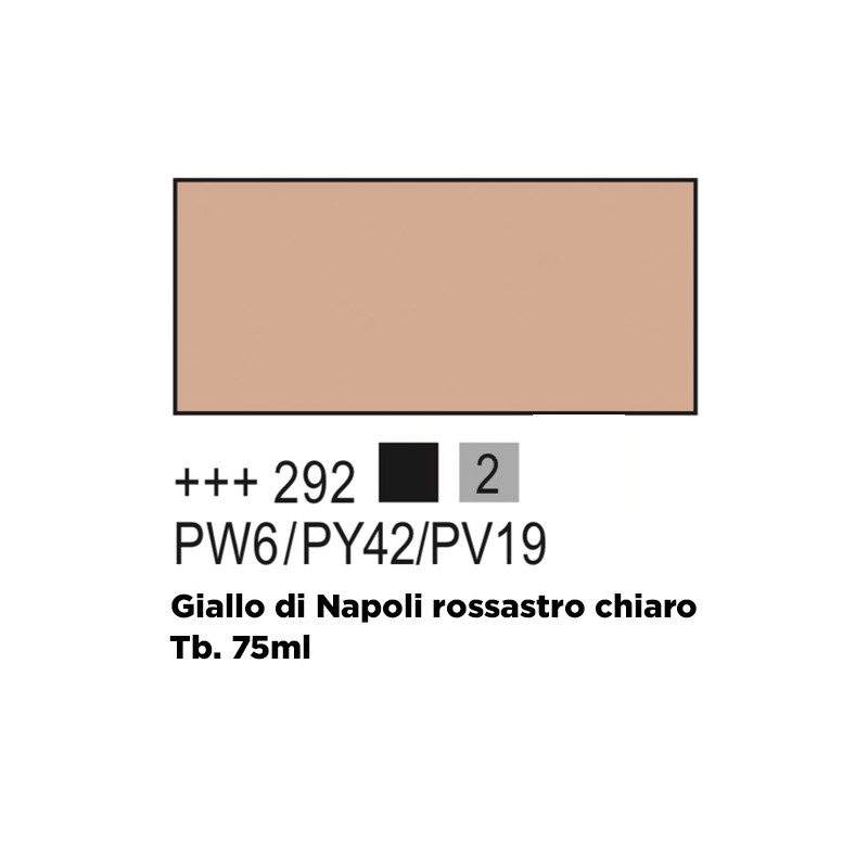 292 - Talens Amsterdam Expert Giallo Di Napoli Rossastro chiaro
