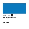 139 - Winsor & Newton Olio Griffin Alkyd Blu Ceruleo Imit.