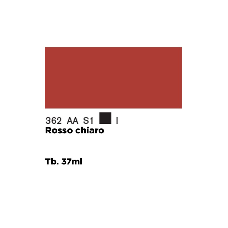 362 - Winsor & Newton Olio Griffin Alkyd Rosso Chiaro