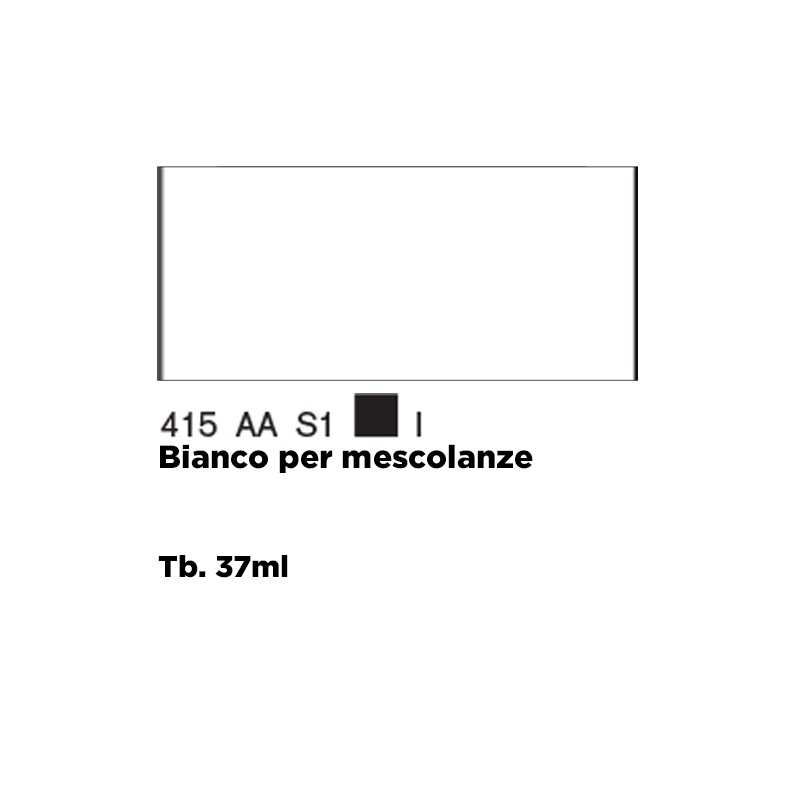 415 - Winsor & Newton Olio Griffin Alkyd Bianco Per Mescolanze