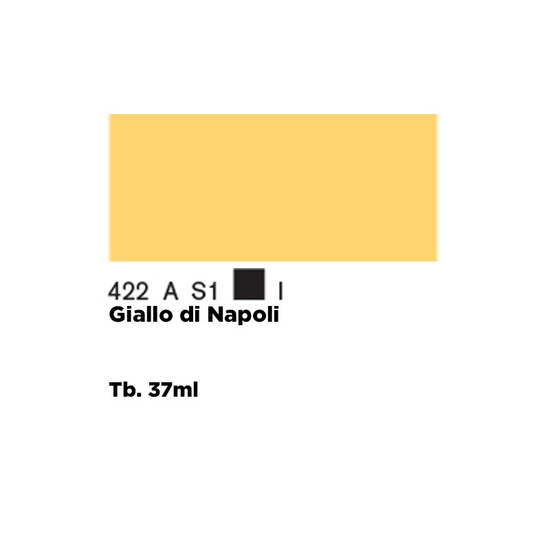 422 - Winsor & Newton Olio Griffin Alkyd Giallo Di Napoli