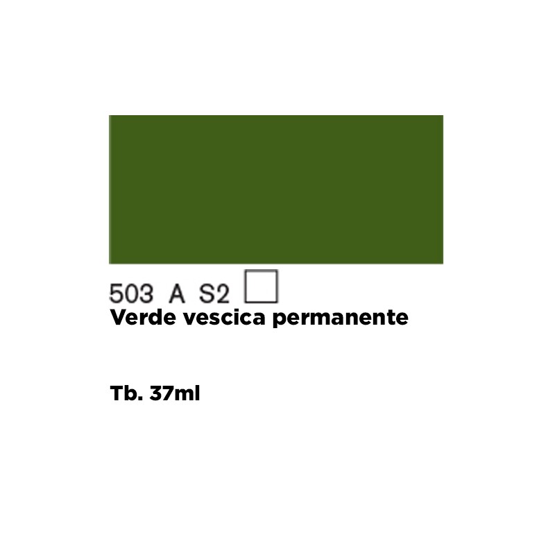 503 - Winsor & Newton Olio Griffin Alkyd Verde Vescica Permanente