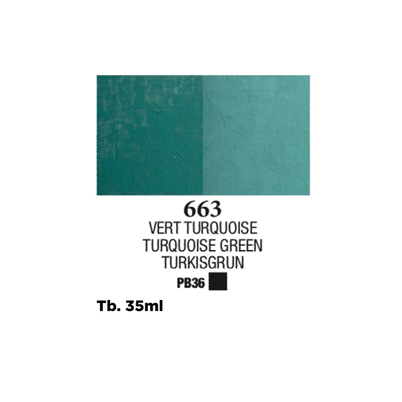 663 - Blockx Olio Verde turchese