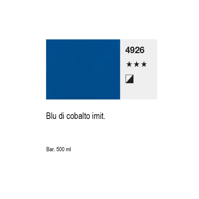 4926 - Lukas Cryl Terzia Blu di cobalto imit.