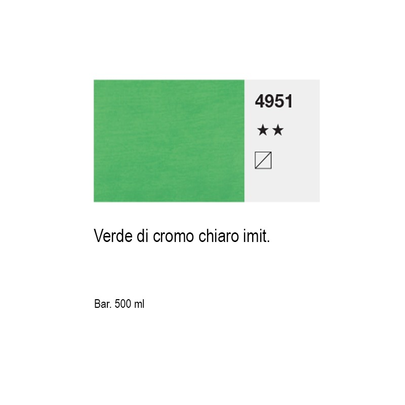 4951 - Lukas Cryl Terzia Verde di cromo chiaro imit.