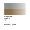 024 - Daler Rowney Aquafine Watercolour Argento imit. e Oro imit.