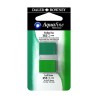 014 - Daler Rowney Aquafine Watercolour Verde smeraldo imit. e Verde foglia