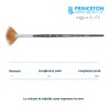 Princeton Aqua Elite Serie n.P4850 pennello sintetico martora ventaglio, manico corto