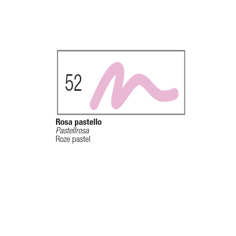 52 - Pebeo 7A Pennarello Opaco Rosa pastello punta tonda 4mm